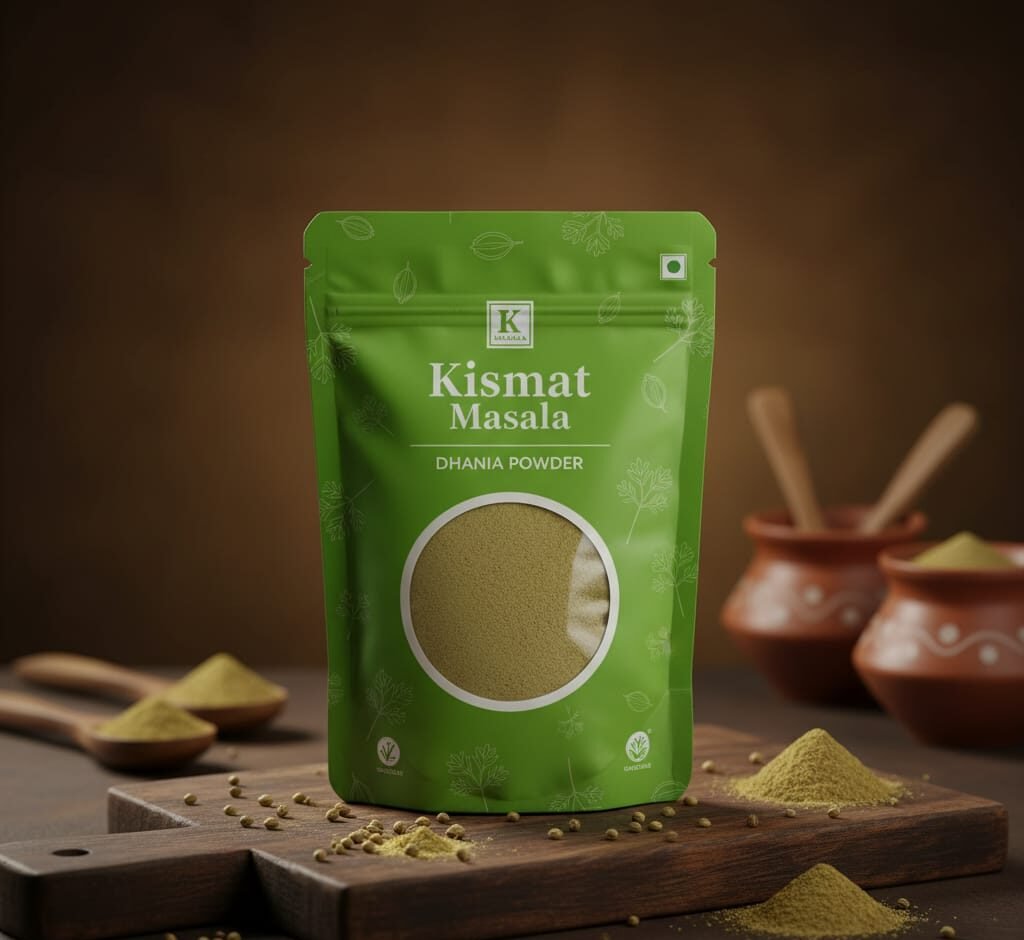 Kismat Masala Dhania Powder | Premium Coriander Powder | 100% Pure & Natural